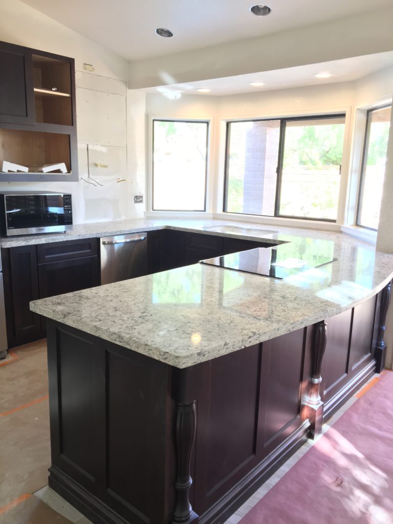 Grainte Granite Installation.